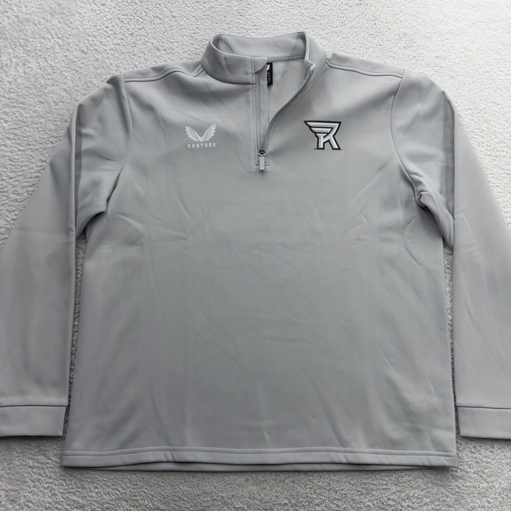 Castore Rochester Knighthawks NLL Mens XL Quarter Zip Pullover Lacrosse